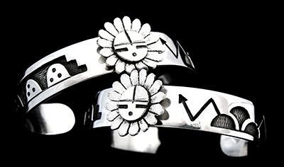Tawa 3-D Sun Face Bracelet