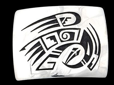 Parrot in Flight Belt Buckle