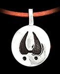 Deer Track Pendant