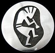 Flute Priest Button Cover