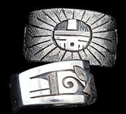 Tawa Sun Face Ring  Size 10 1/2