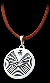 Man in the Maze Pendant