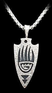 Ruben Saufkie Double-sided Pendant