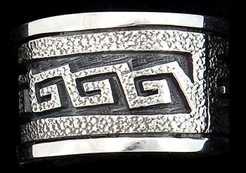 Cast Wave Pattern Size 8 3/4 Ring