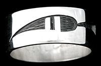 Prayer Feather Size 9 3/4 Ring