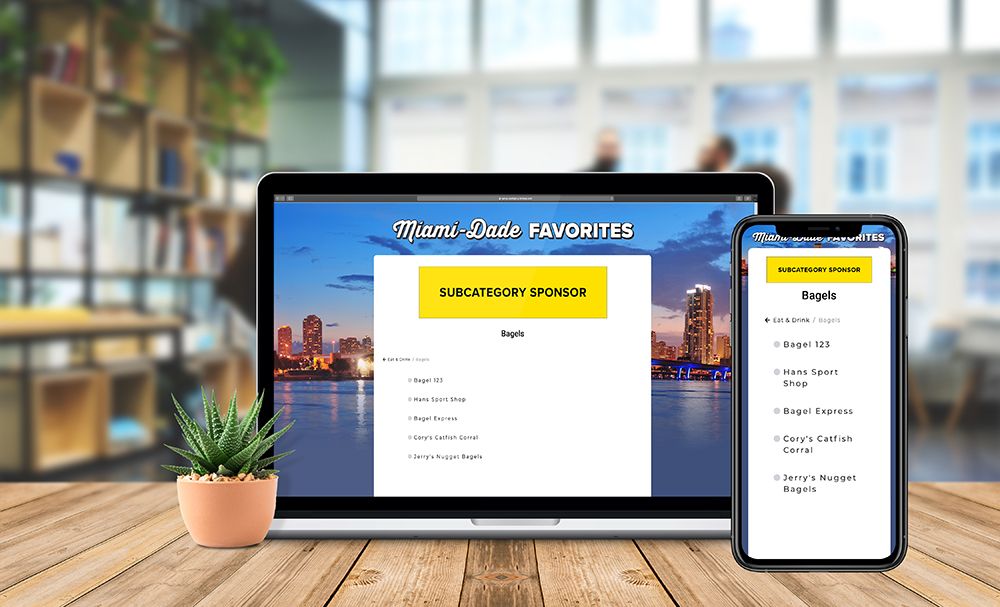 Subcategory Sponsorship