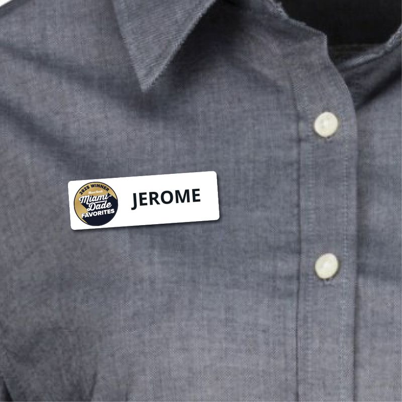 Custom Magnetic Name Tags