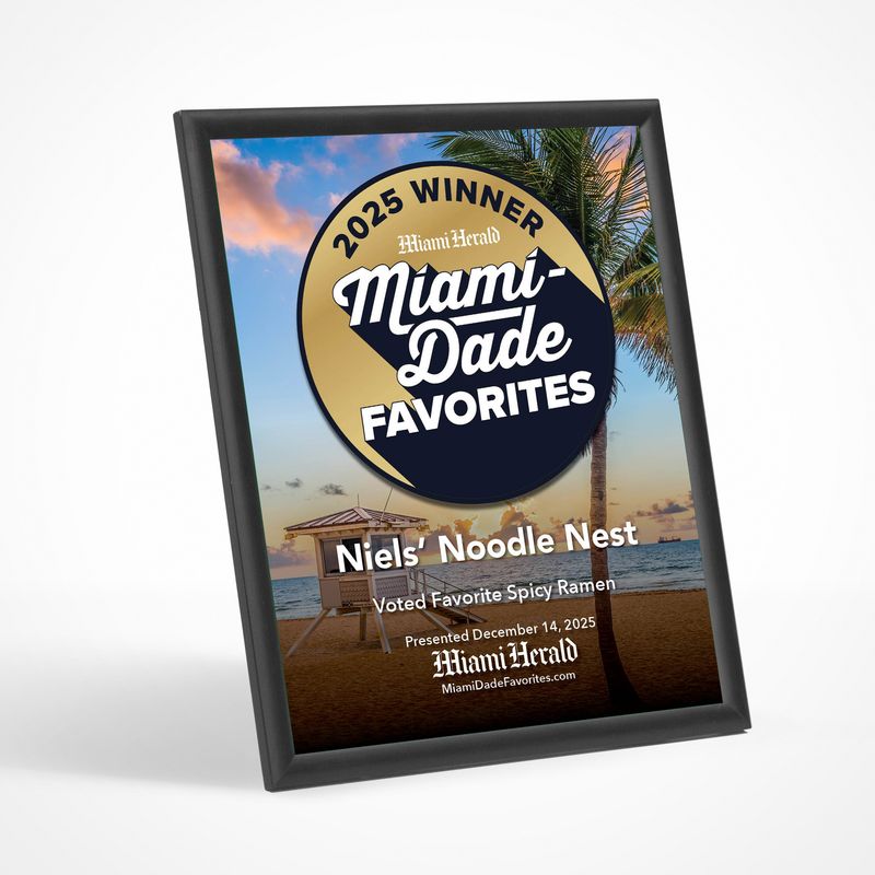 Winner's Modern Plaque