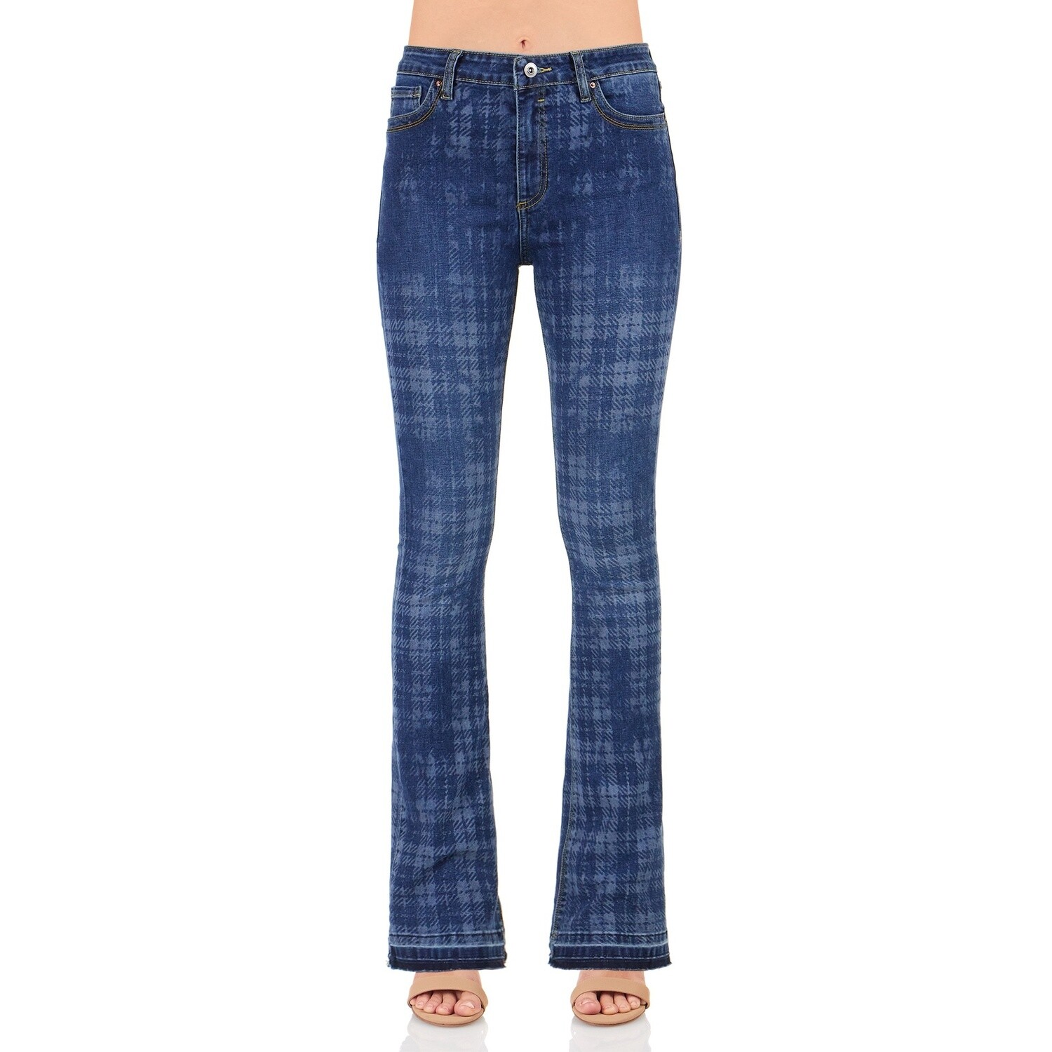 Morrison &quot;Starlet&quot; laser printed mid rise bootcut MD-7016