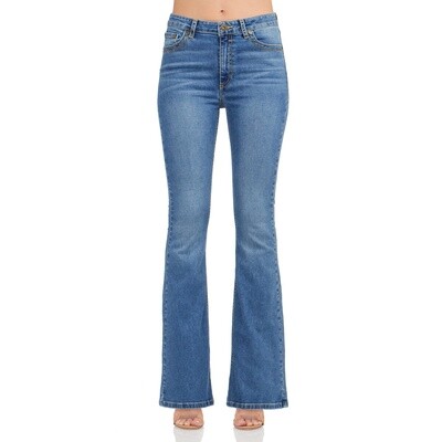 MD1976-F25 Morrison Foxy low rise flare leg denim