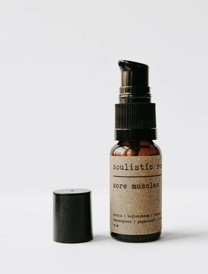 Soulistic Root sore muscle rub oil