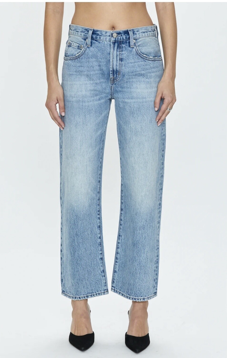 Pistola &quot;Lexi&quot; mid rise bowed straight leg p00016200rl