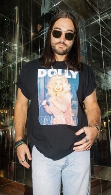 M2715 Livy Lu Dolly Parton in Pink Thrifted Tee