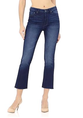 Morrison &quot;Starlet Crop&quot; mid-rise bootcut raw hem MD1998-BC211