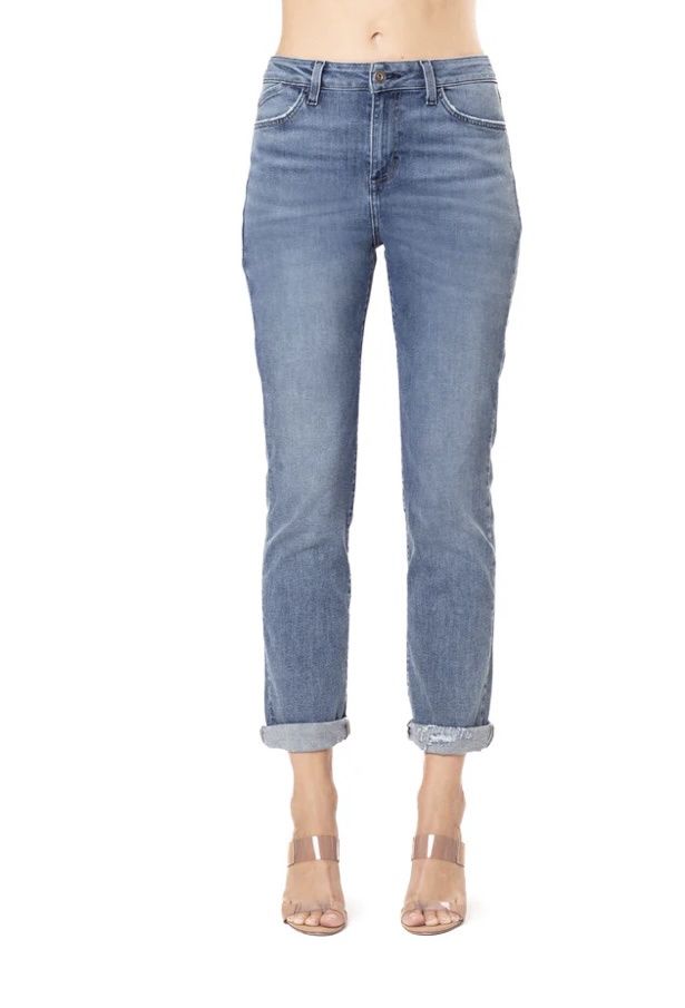 Morrison &quot;Sexy boyfriend&quot; rolled cuff mid rise relaxed fit MD1999-SB439