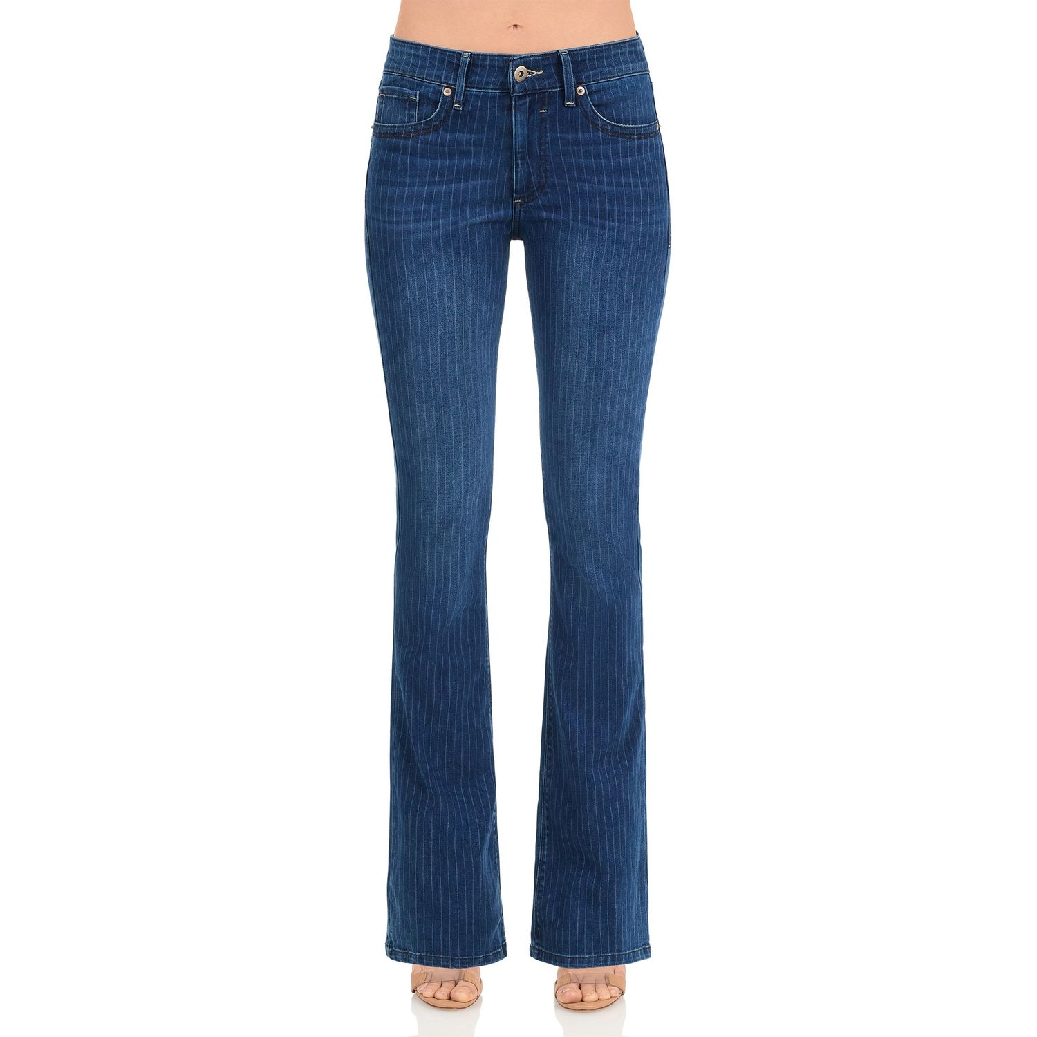 Morrison &quot;Starlet&quot; mid rise bootcut laser stripe MD1998-1024