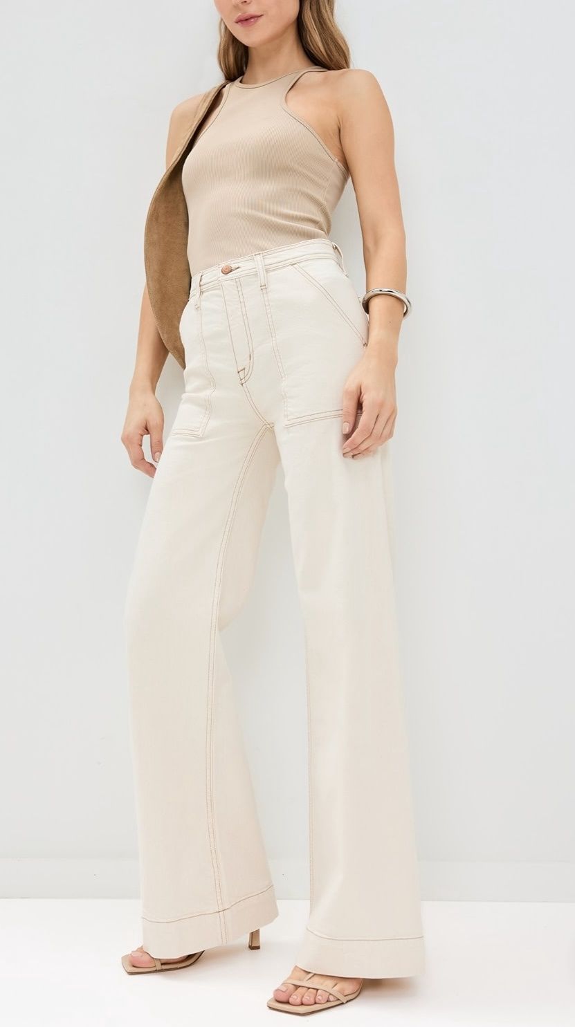 Pistola &quot;Penny&quot; utility high rise wide leg P00016596OP