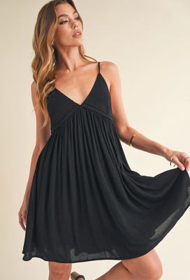 Darsi v-neck sleeveless babydoll dress  Aemi+C  4144DD