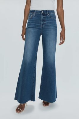Pistola &quot;Izzy&quot; mid rise wide leg raw hem P00016351DN