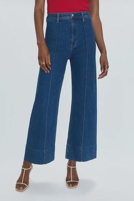 Pistola &quot;Penny&quot; pintuck ankle high rise wide leg, large hem, P00016581SJ