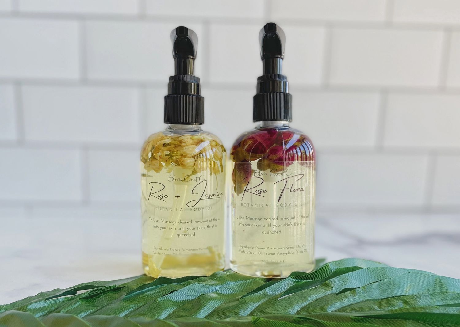 Mini hydrating botanical body oil Bloom Closet Co