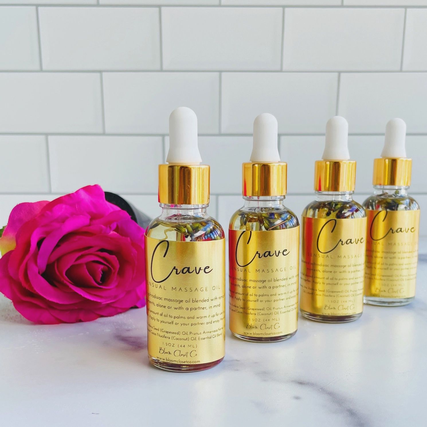 Crave massage oil Bloom Closet