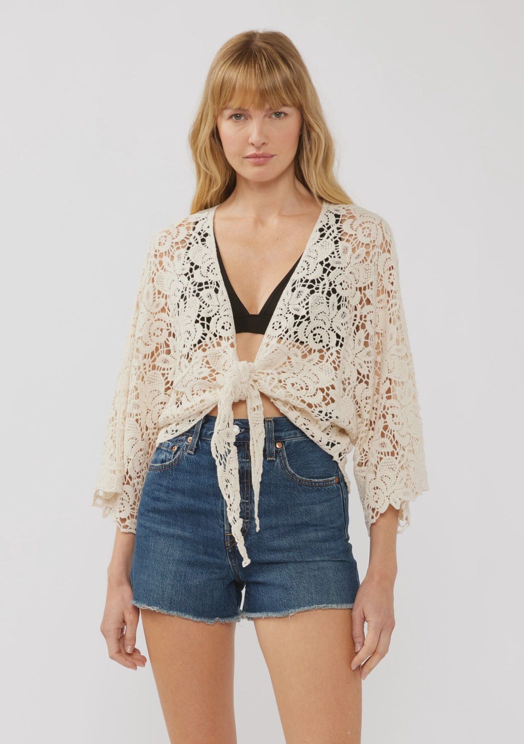 tie front crochet kimomo i-15496k lovestitch