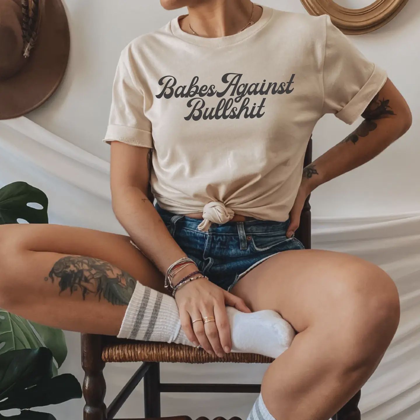 Babes Against Bullshit ss tee