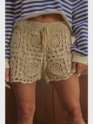 Crochet lined shorts BT L8334