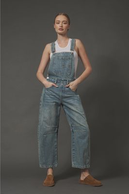 Slouchy relax fit denim overalls A&amp;A MAP2994