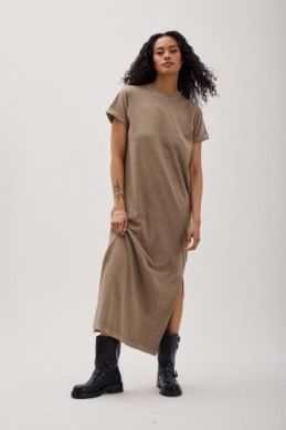 Relaxed tee maxi dress rolled ss Richer Poorer 34WTD-RTDR