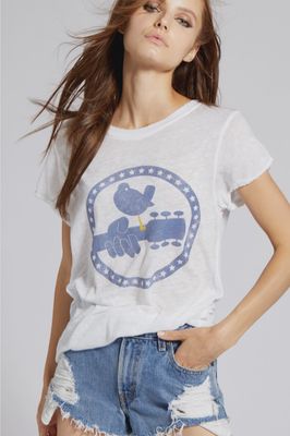 Woodstock 3 days of Peace burnout tee RC 301157