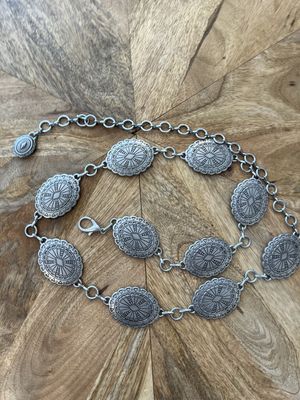 Concho metal belts