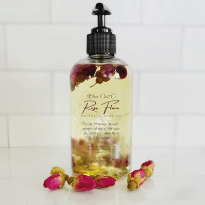 Mini hydrating botanical body oil Bloom Closet Co
