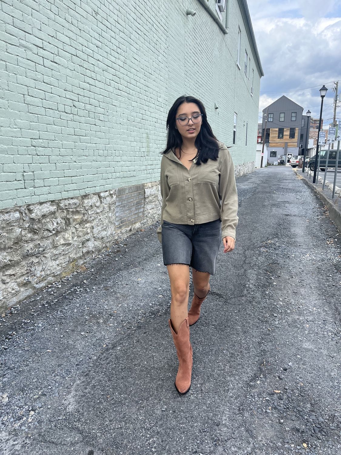 Ruthie ls button up light jacket T&amp;S J3437SLLTS