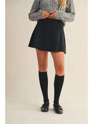 Flare Sweater Skirt