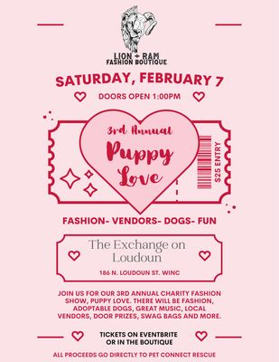 Puppy Love Fashion Show