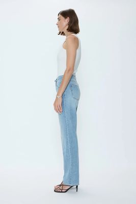 "Issa" relaxed straight leg denim