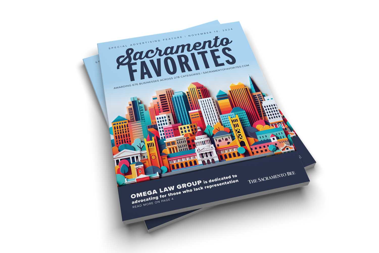 Sacramento Favorites Magazines Pre-Sale (2025)