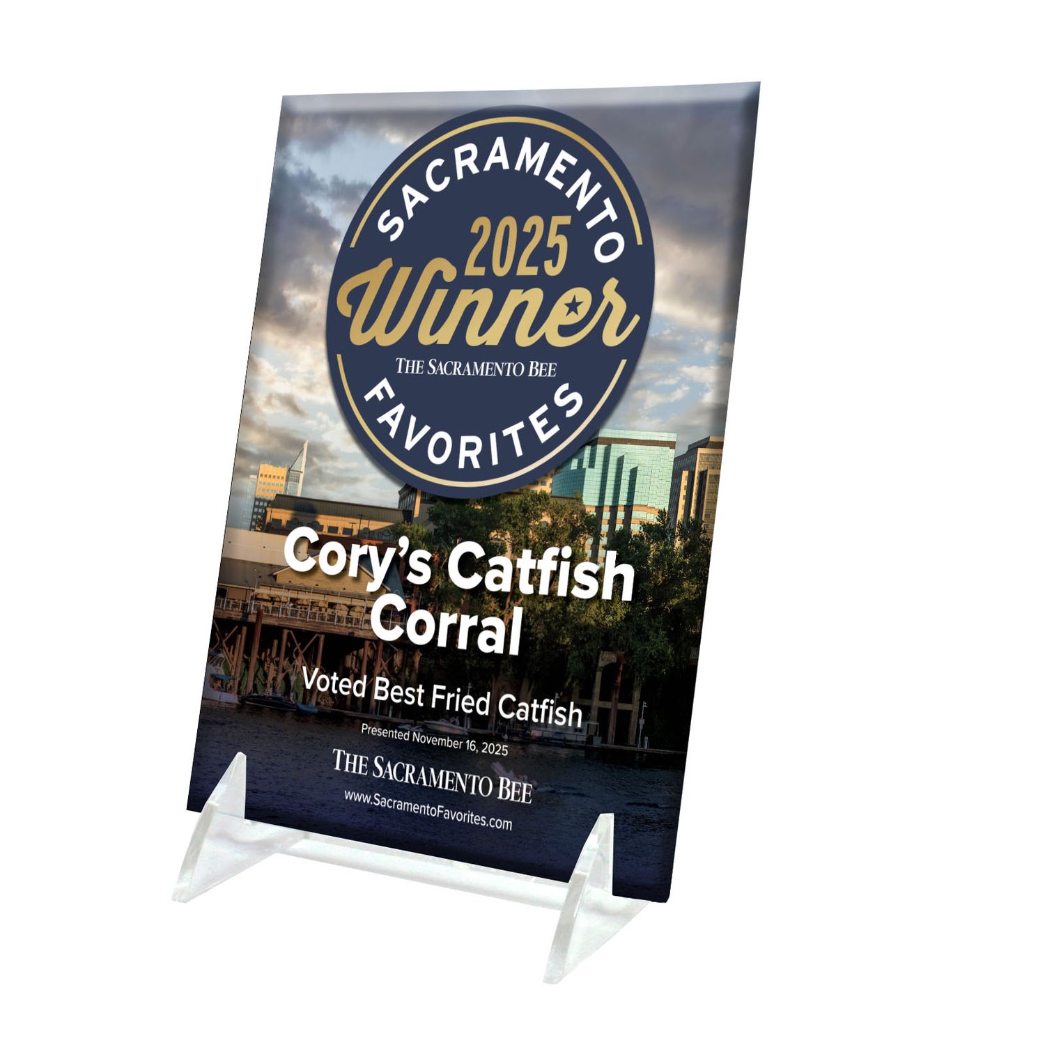 Crystal Keepsake Plaque