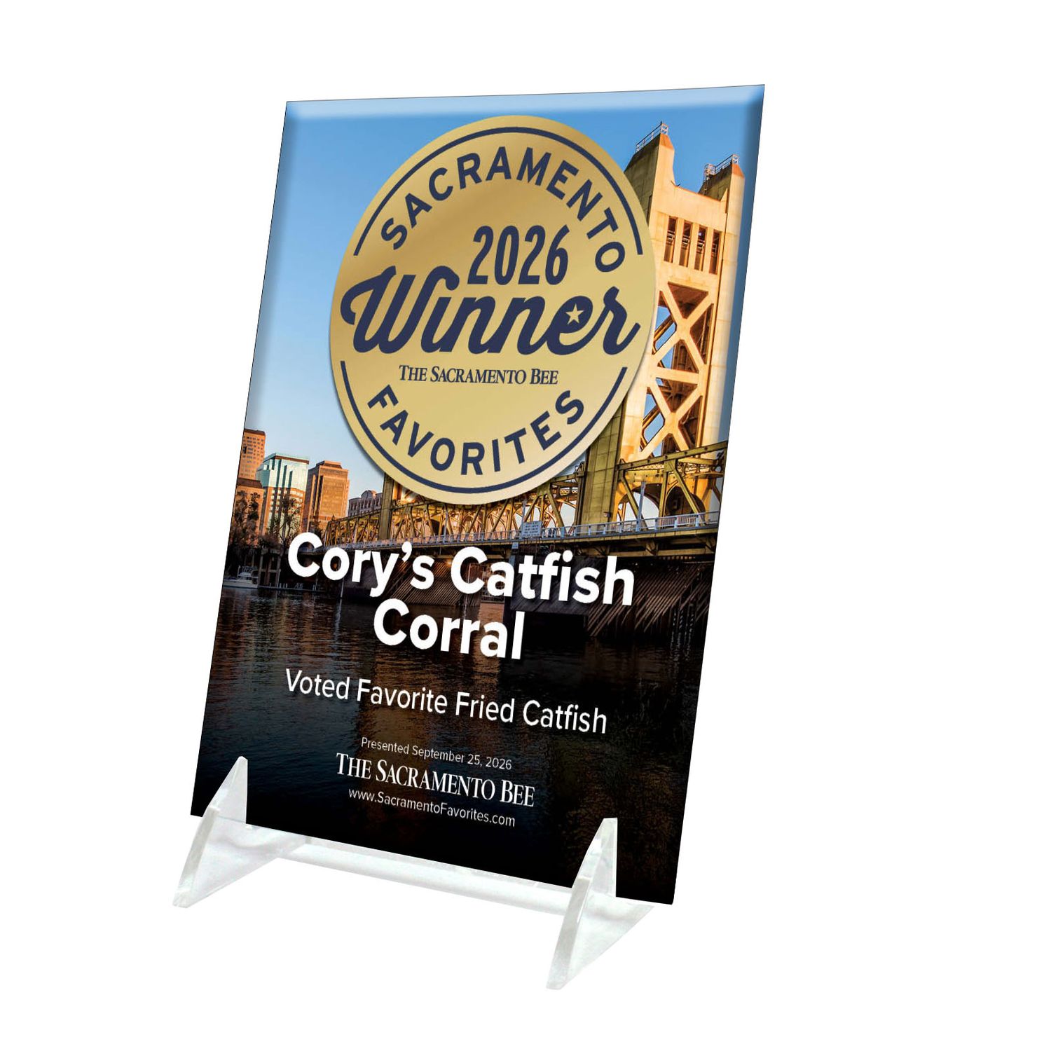 Crystal Keepsake Plaque