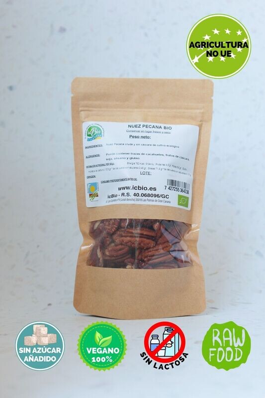 NUEZ PECANA PELADA BIO 1 KG
