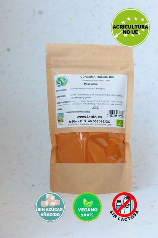 CÚRCUMA MOLIDA BIO 1 KG