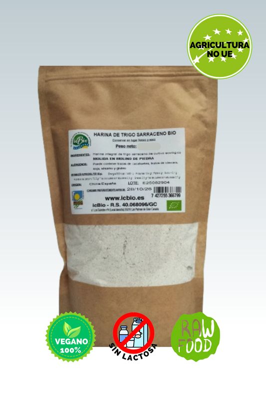 HARINA INTEGRAL DE TRIGO SARRACENO BIO 1 KG