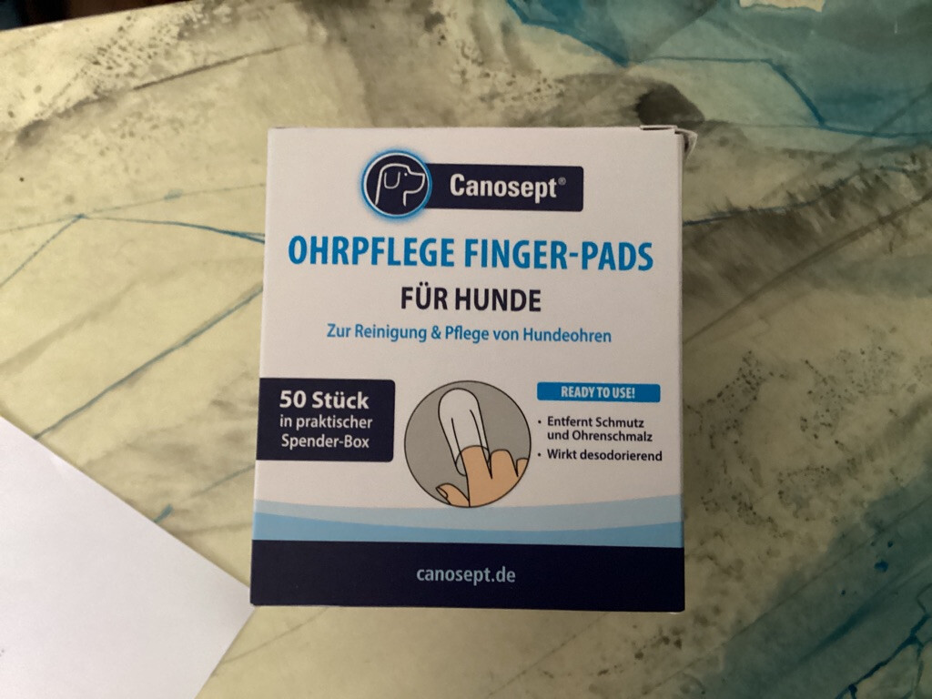 Canosept Ohrpflege Pads für Hunde 50 Stück
