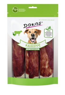 Dokas Dog Snack Kaurippe mit Entenbrustfilet 210g