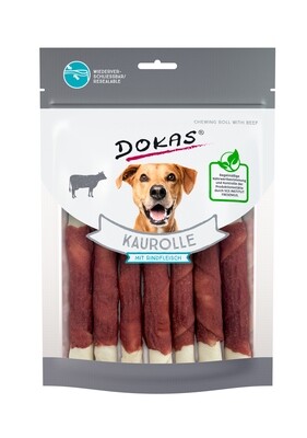 Dokas Dog Snack Kaurolle mit Rindfleisch 190g