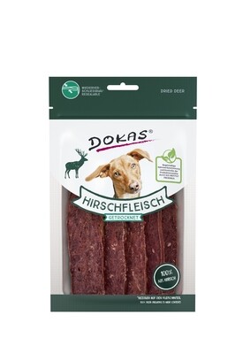 Dokas Dog Snack Hirschfleisch getrocknet 60g