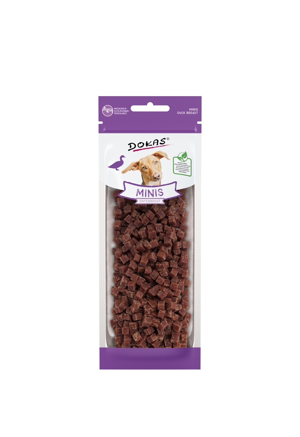 Dokas Dog Snack Minis Entenbrust 70g