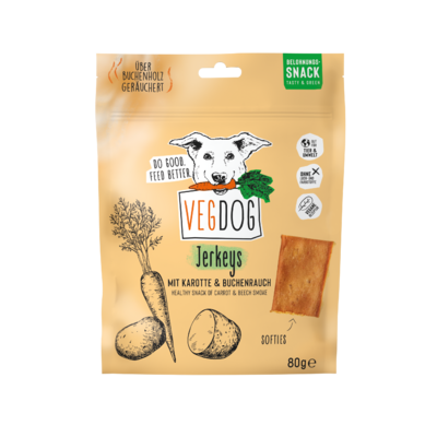 VEGDOG JERKEYS 80 g